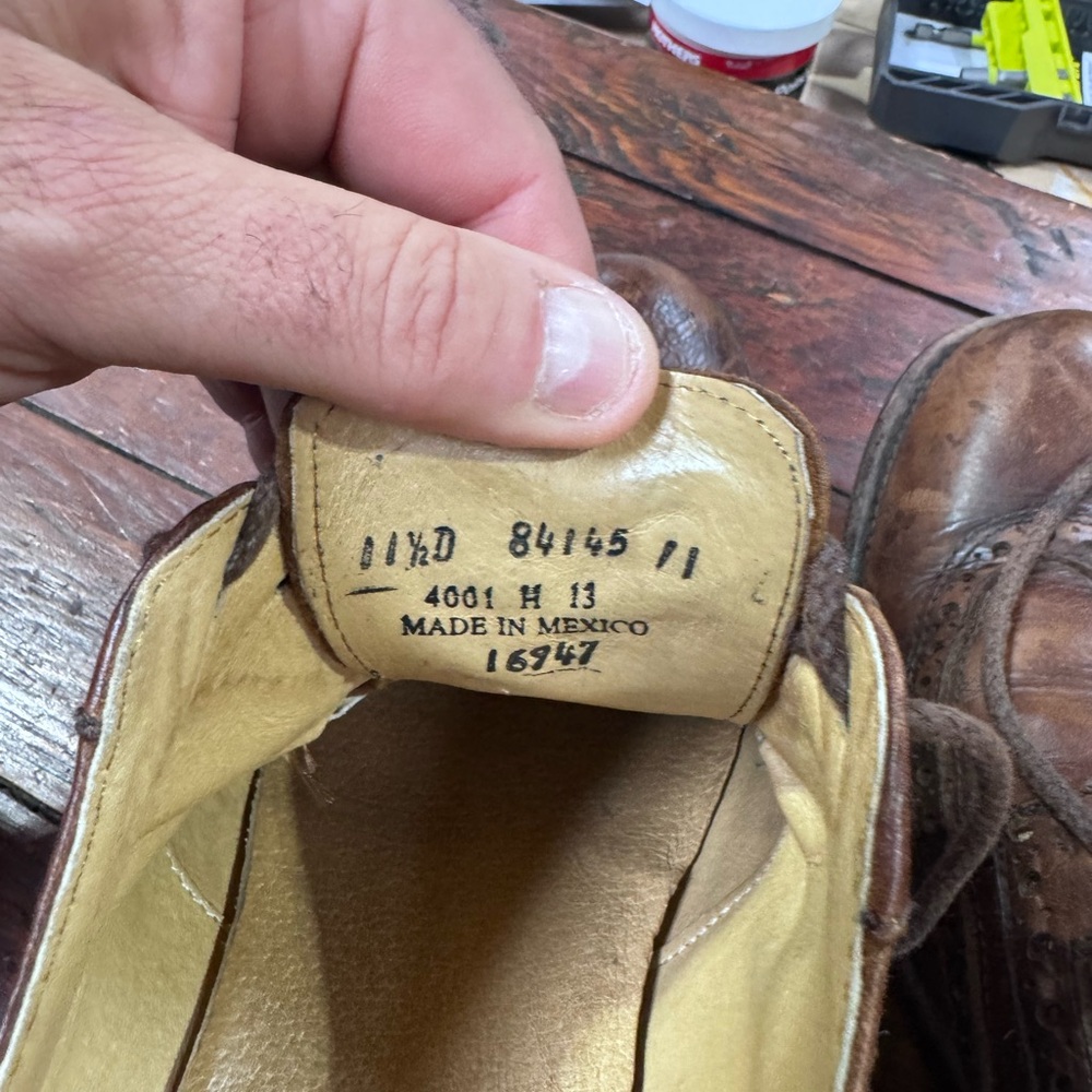 Frye Wingtips - image 3